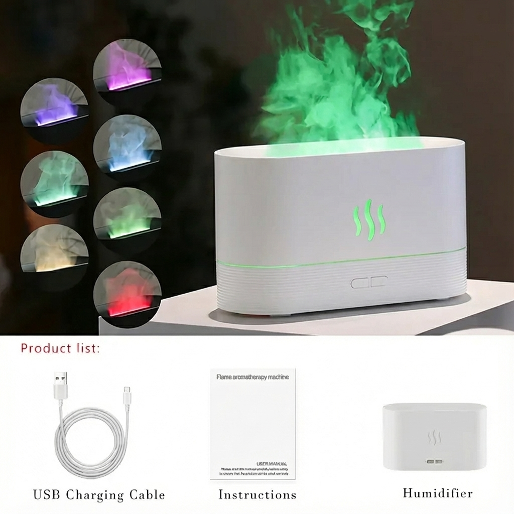 AishoPlus™ – Humidificador Efecto Llama